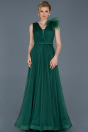 Abendkleid Lang Smaragdgrün ABU823