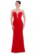 Langes Abendkleid Rot AL8546