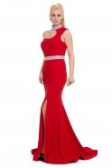 Langes Abendkleid Rot O4231