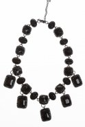 Halskette Schwarz EB012