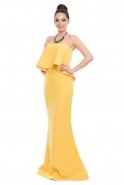 Sweetheart Evening Dress Gelb NA6111