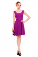 Kurzes Abendkleid Violette T2437