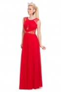 Langes Abendkleid Rot AN2303