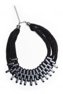 Halskette Schwarz EBL0019