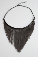 Halskette Schwarz EB101