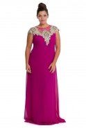Langes übergroßes Abendkleid Violette O8022