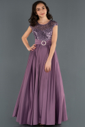 Abendkleid für Kinder Lang Lavendel ABU1274