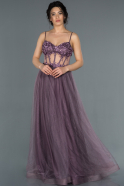Verlobungskleid Lang Lavendel ABU1256