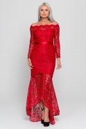 Langes Abendkleid Rot ALY7350
