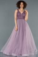 Verlobungskleid Lang Lavendel ABU1370