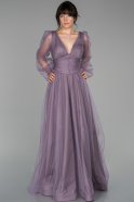 Abendkleid Lang Lavendel ABU1556