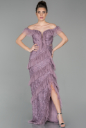Abendkleid Lang Lavendel ABU1550
