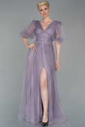 Abendkleid Lang Lavendel ABU1634