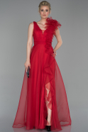 Abendkleid Lang Rot ABU1649