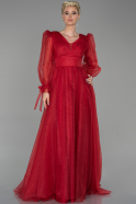 Abendkleid Lang Rot ABU1650
