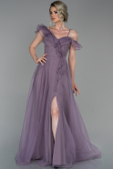 Abendkleid Lang Lavendel ABU1683