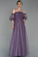 Abendkleid Lang Lavendel ABU1689