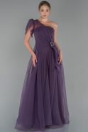 Abendkleid Lang Lavendel ABU1719