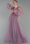 Abendkleid Lang Lavendel ABU1754