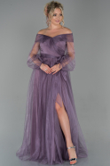 Abendkleid Lang Lavendel ABU1664