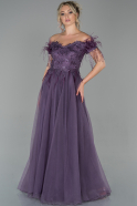 Abendkleid Lang Lavendel ABU1669