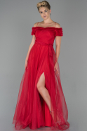 Abendkleid Lang Rot ABU1814