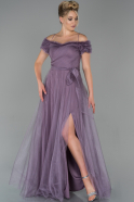 Abendkleid Lang Lavendel ABU1814
