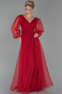 Abendkleid Lang Rot ABU1823