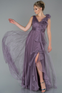 Abendkleid Lang Lavendel ABU1815