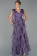 Abendkleid Lang Lavendel ABU1827