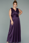 Kleider in Großen Größen Lang Violette ABU1907