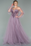 Abendkleid Lang Lavendel ABU1860