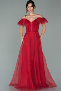 Abendkleid Lang Rot ABU1935