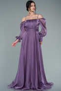 Abendkleid Lang Lavendel ABU2317