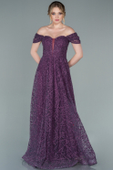 Violette Abendkleid Lang ABU2305