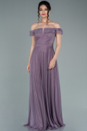 Abendkleid Lang Lavendel ABU2351