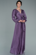 Abendkleid Lang Lavendel ABU2359