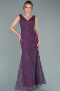 Violette Abendkleid Lang ABU2304