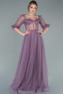 Abendkleid Lang Lavendel ABU2413