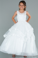 Weiß Brautkleid Für Kinder AN30020