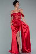 Abendkleid Lang Rot ABU2459