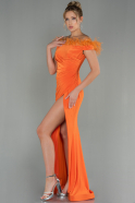 Orange Abendkleid Lang ABU2906
