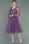 Partykleid Midi Lavendel ABK1771