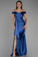 Abschlusskleid Lang Indigo ABU3240