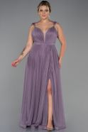Lavendel Abendkleider İn Großen Größen Lang ABU3174
