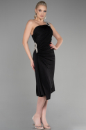 Partykleid Midi Schwarz ABK1867