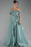 Abendkleid Lang Minzgrün ABU4089