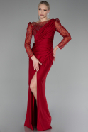 Abendkleid Lang Rot ABU4117