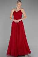 Abendkleid Lang Rot ABU4183