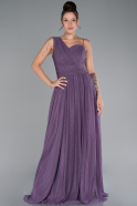 Abendkleid Lang Lavendel ABU4190